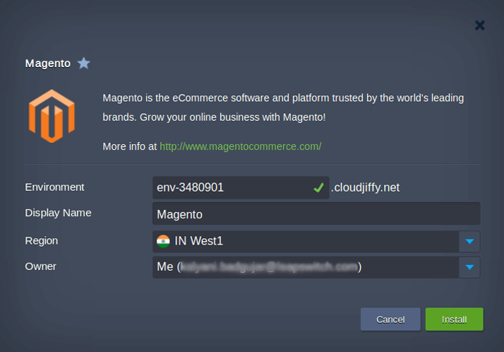 magento installation