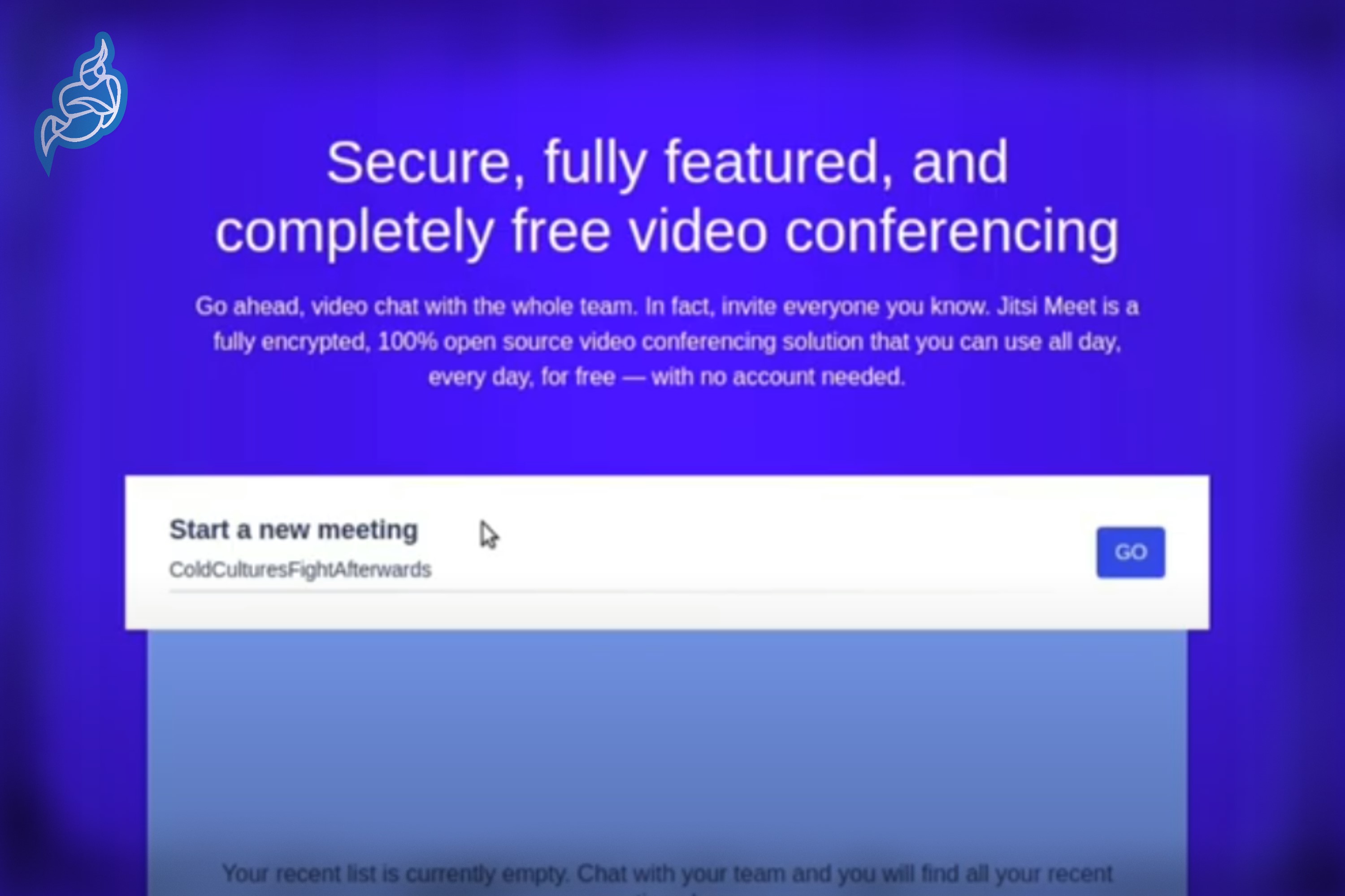 Jitsi in CloudJiffy